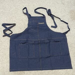 Dewar's Blue Denim Apron
